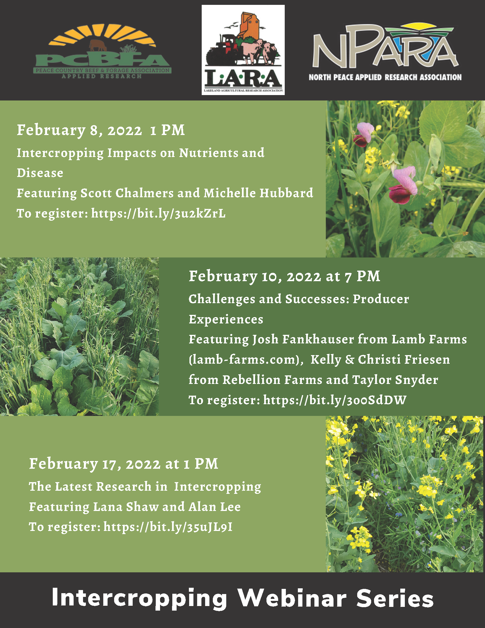 Intercropping Webinar Series