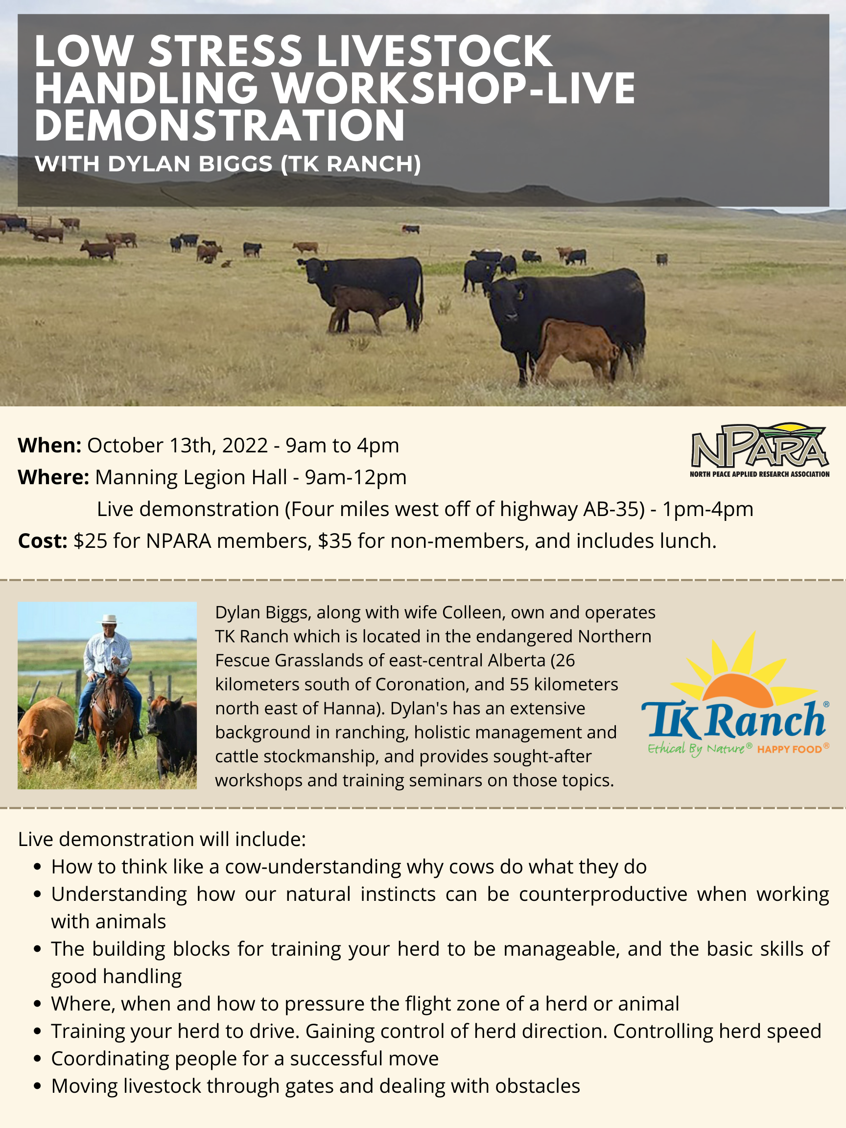 Low stress Livestock Handling workshop