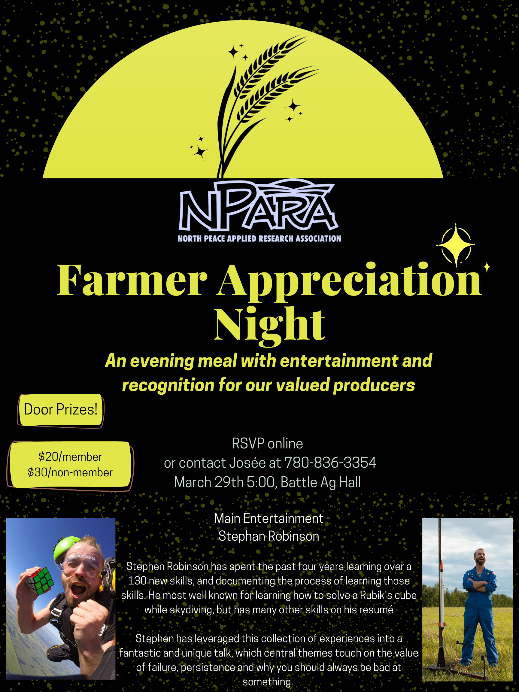 Copy of Farmer appreciation night