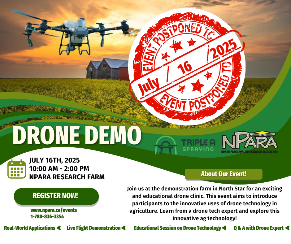 Drone Event Flyer post poned